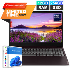 Lenovo IdeaPad Laptop 15.6" Office 2024 Intel i3, 12GB RAM 256GB SSD Al Copilot