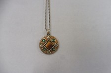 Michal Golan Designer Halskette Anhänger Tigerauge Abalone Tiger's Eye 2026