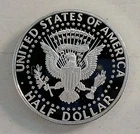 2014-S 90% Silver Kennedy Half Dollar Deep Cameo Proof - Free Shipping!