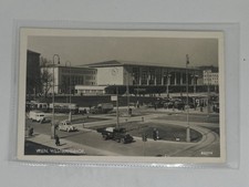 Vintage German Postcard Black & White - Wien, Western Bahnhof Germany