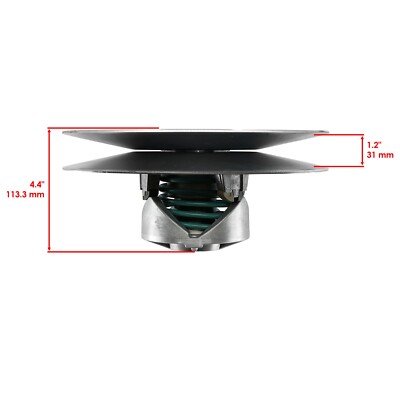 Embrague Secundario Caltric Para John Deere Gator TH 6X4, TS, TX, 2X4 – AM138649, AM136809