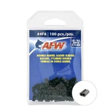 AFW American Fishing Wire Double Barrel Crimp Sleeves,  Assorted Style Names 