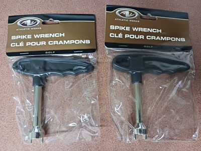 2x Athletic Works K-314 Golf Shoe Spike Wrench Removal Tool