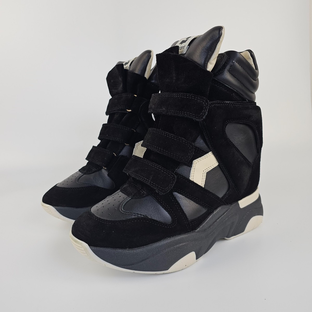 Isabel Marant Balskee Black Suede Sneakers New | eBay