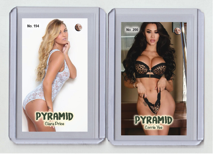 Corrie Yee rare MH Pyramid #'d x/3 Tobacco card no. 200