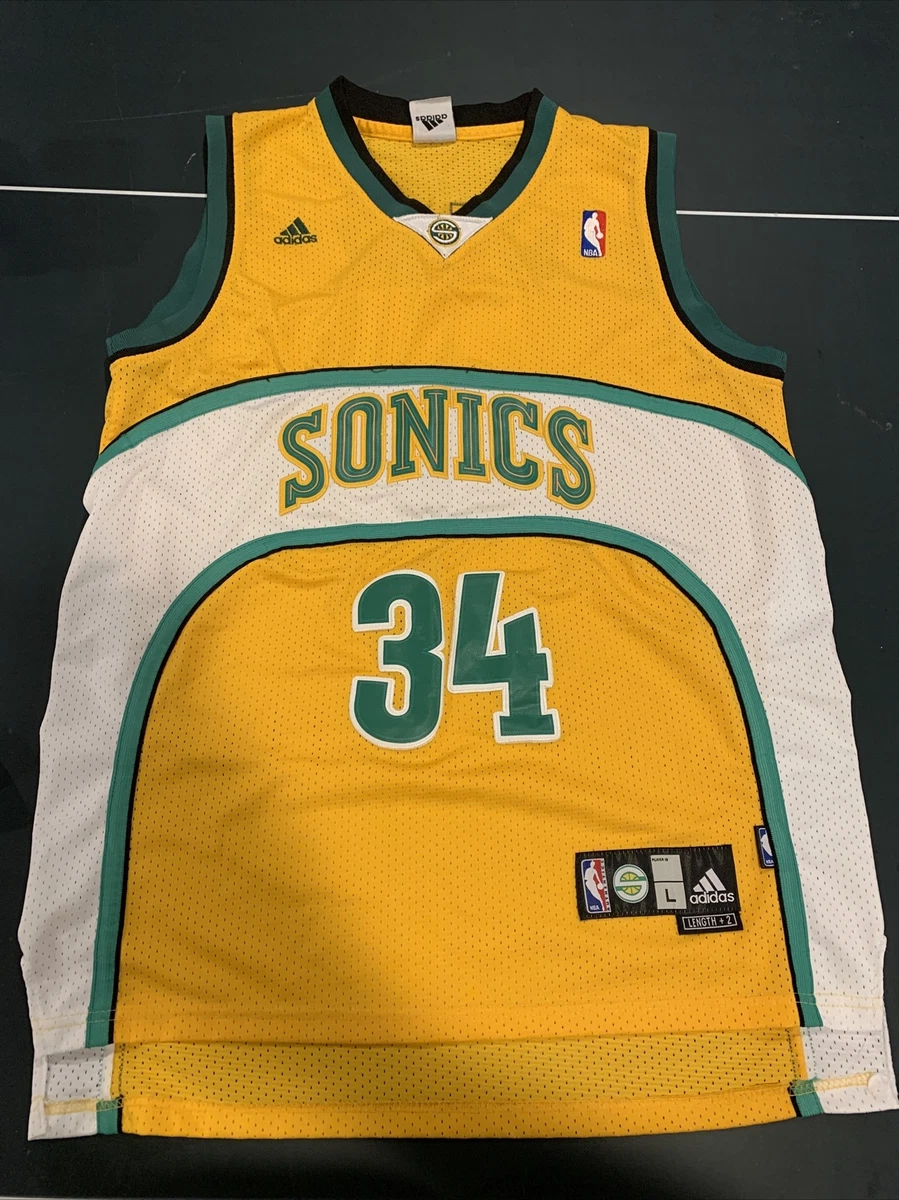  Ray Allen Seattle Supersonics Swingman Jersey (Small) : Sports  & Outdoors