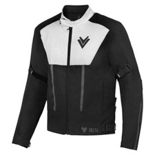 Frank Thomas Delta WP Motorcycle Jacket Ce A Mens Black Ivory