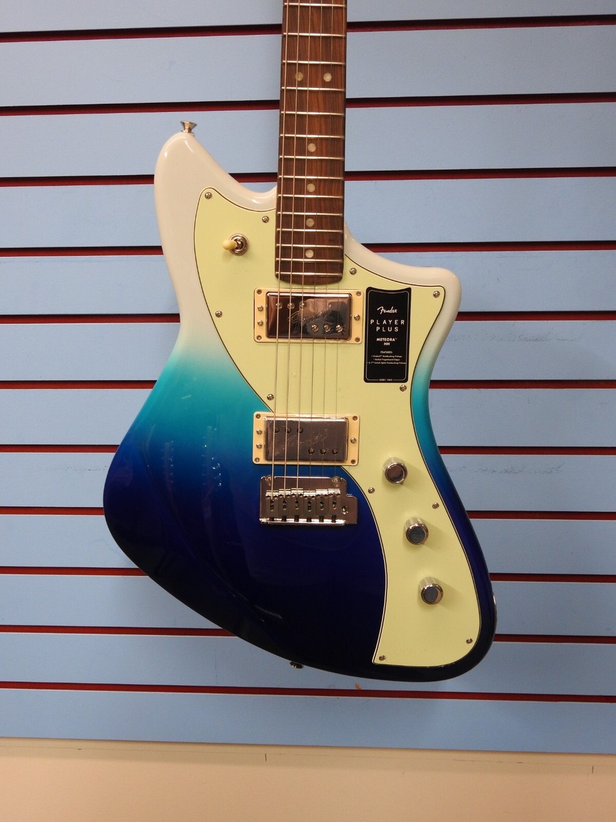 ギター Fender Player Plus Meteora (Belair Blue) Fender Player Plus Meteora Belair Blue W/Bag | eBay