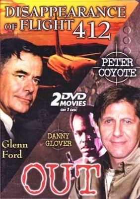 Two movies/One disc DVD the disappearance of flight 412inch - out dssp inc (779836107794)