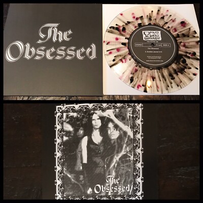 THE OBSESSED s/t 7  Splatter Vinyl /200-Saint Vitus Shrinebuilder Spirit Caravan