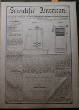 Mouse Trap Patent 1852 Brick Making Machine - Picture 1 of 1