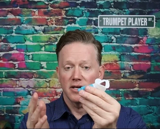 SIZZLE* ¡RESPIRACIÓN! Trompeta de aumento y desarrollo de capacidad pulmonar y respiratoria Foto 3 de 4