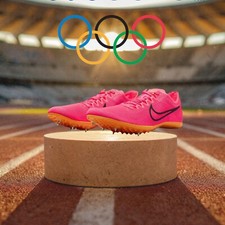 New Nike Zoom Mamba V6 Low Track Spikes "Hyper Pink/Orange" Mens-12/Womens-13.5