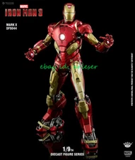King Arts 1/9 Dfs044 Iron Man 3 Mark10 Diecast Series 24cm Action Figure New Toy