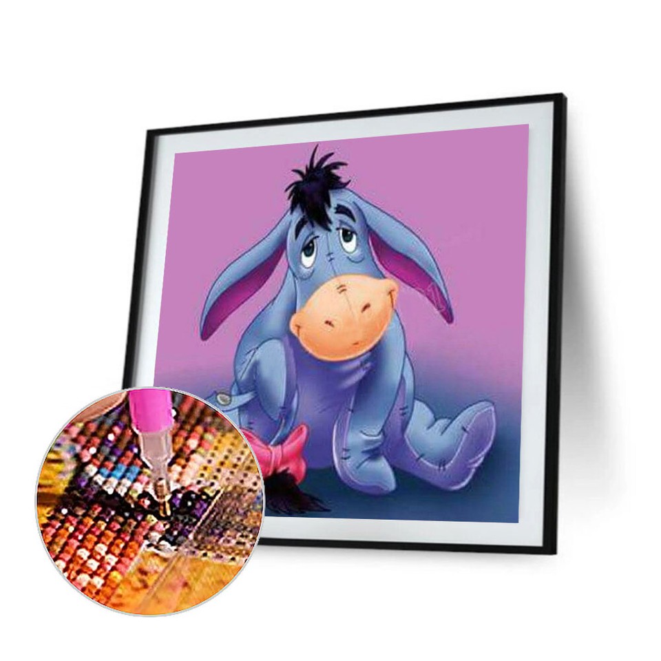 Eeyore DIY Diamond Painting Kits Full Round Drill Home Wall Decor Art