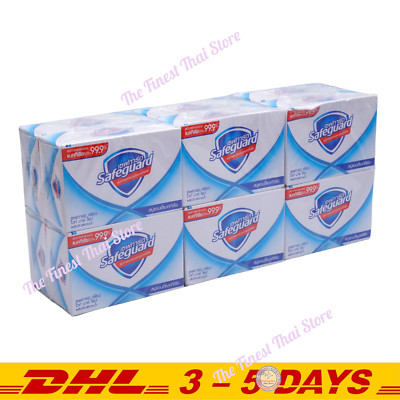 Safeguard Pure White Soap Anti-Bac Bar Soap 58g x 12