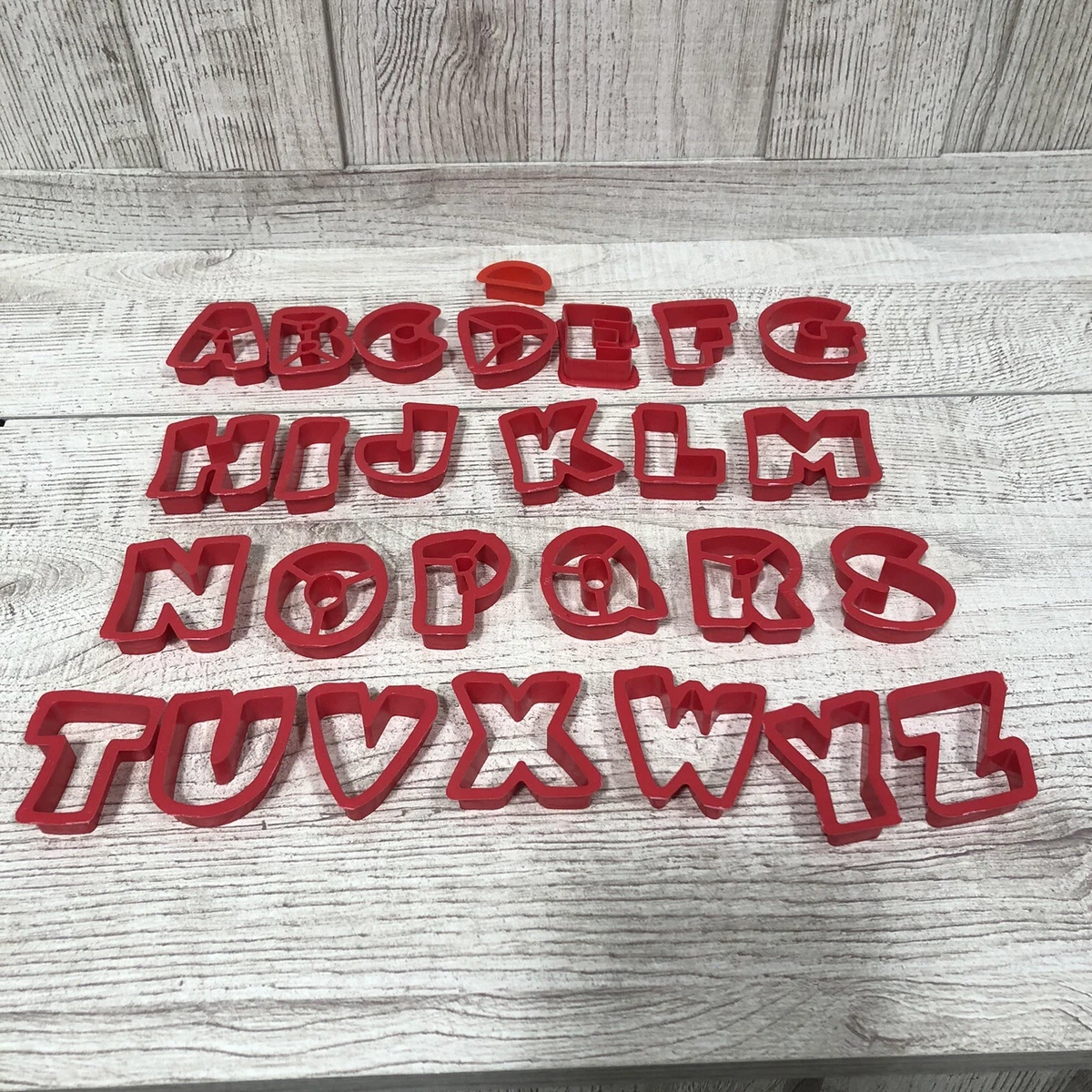 Play doh hotsell alphabet cutters