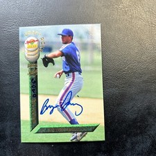B10 Signature Rookies Draft Picks 1994 Autograph #54 Byron Gainey New York Mets