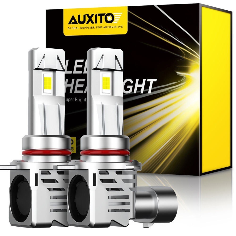 AUXITO 9012 LED Kit Headlight High Low Beam Bulbs Bright White CANbus Plug&Play