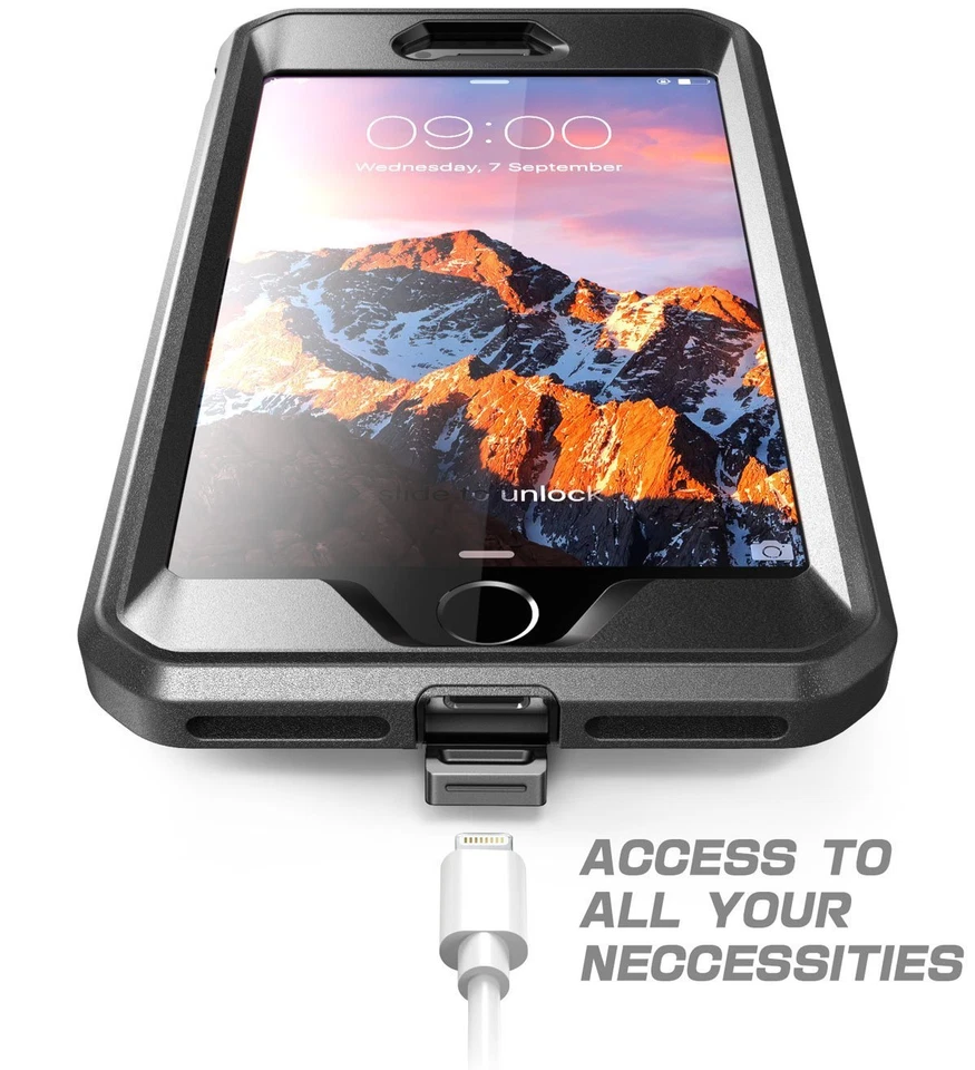 iPhone8 PLUS Case SUPCASE UNICORN BEETLE PRO Screen Protect Rugged Holster cover - Image 3 of 4