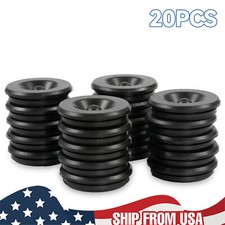20pcs Rubber Grease Plugs Hub Dust Caps For Trailer Axle Wheel Hub Bearings New