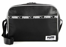 Borsa a tracolla Puma Campus Reporter borsa nera bianca