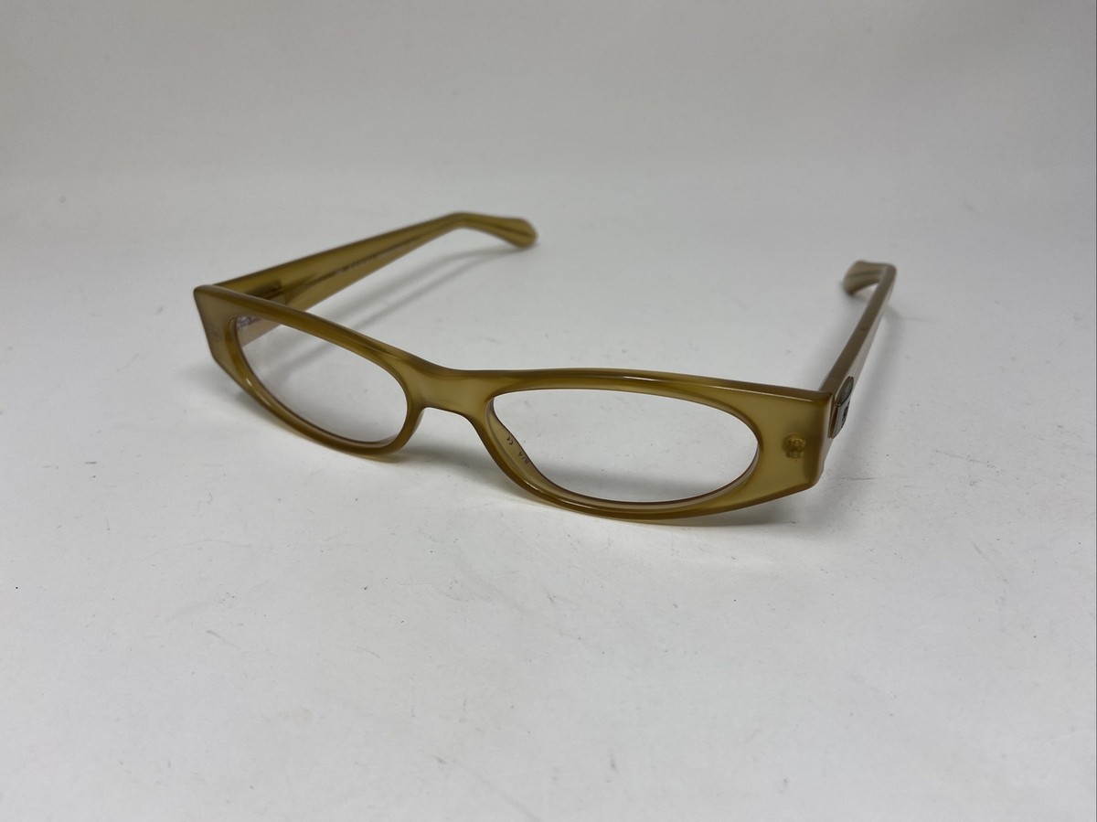 GUCCI GG2424 4PP 50/16/140 YELLOW TRANSLUCENT EYEGLASSES FRAME