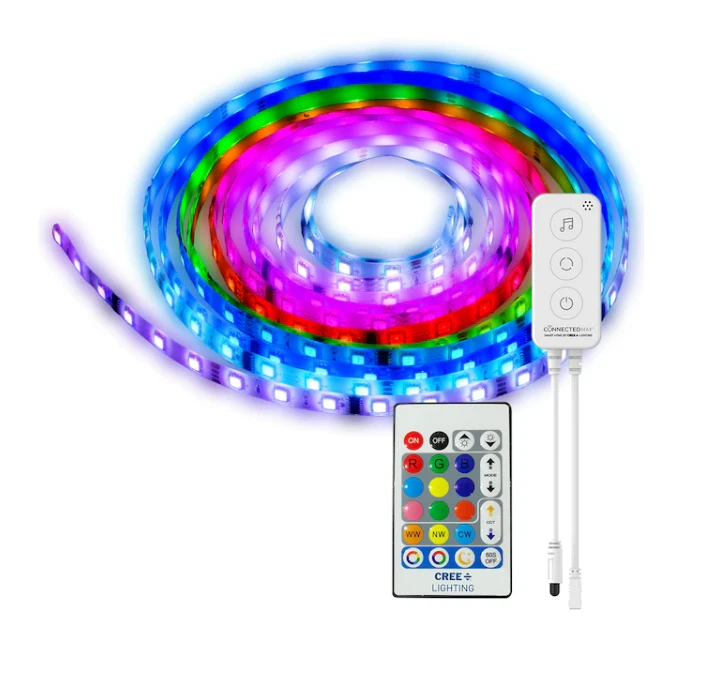 Cree Lighting Connected Max 80 in Smart Plug in LED Strip Light