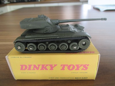 Dinky Toys Char AMX 13 Tonnes militaire + boite réf 80 C neuf **L@@K