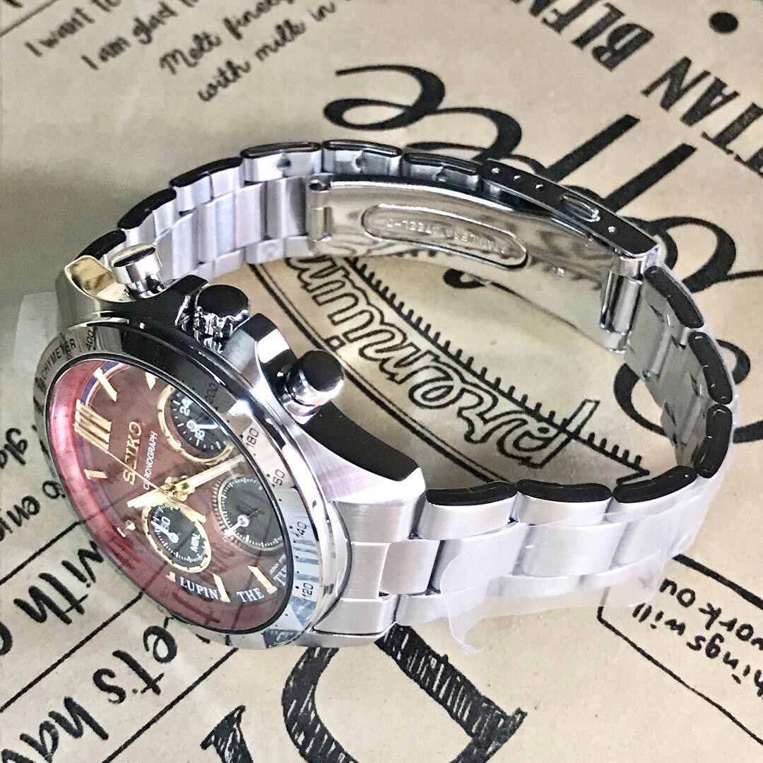 Limited to 3000 pieces, Lupin III x Seiko watch, silver Fashion