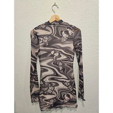 Nwot.Urban Outfitters. UO Alessia Mock Neck Mini Dress.