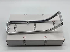 1966 CHEVELLE TAIL LIGHT LENS RETAINER INNER RING MOLDING TRIM BEZEL CHROMED