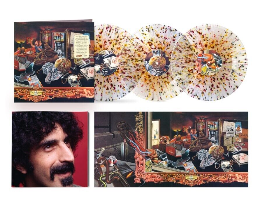 Image of Frank Zappa Over-Nite Sensation 50th Deluxe Edition Clear Splatter 3LP