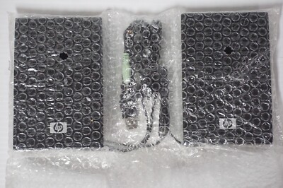 HP Thin USB Powered Flat Desktop PC Computer Stereo Speakers - Model H-204