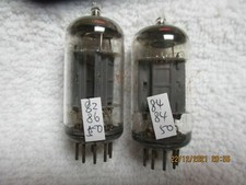 RCA 12BH7A Vacuum Tube Tested Black Plates O ...
