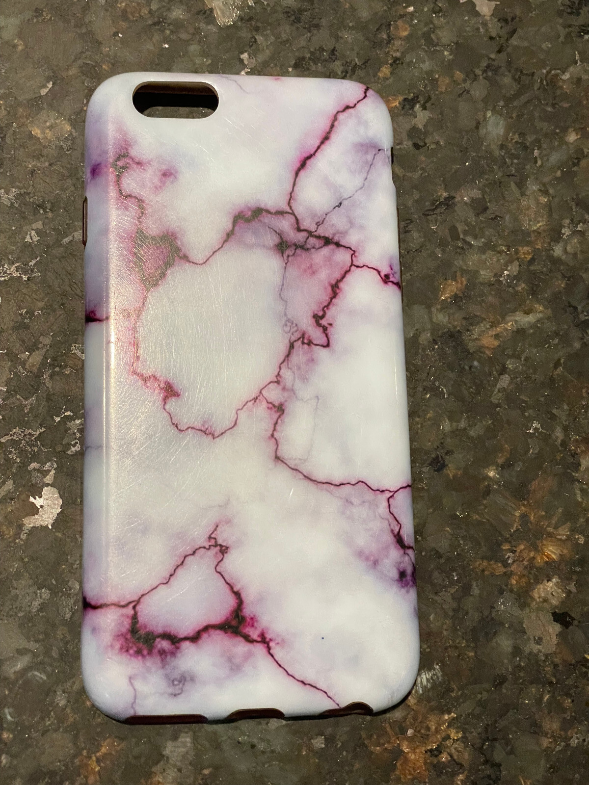 Velvet Caviar Marble Hard Case for iPhone 6 in Purple and Blue