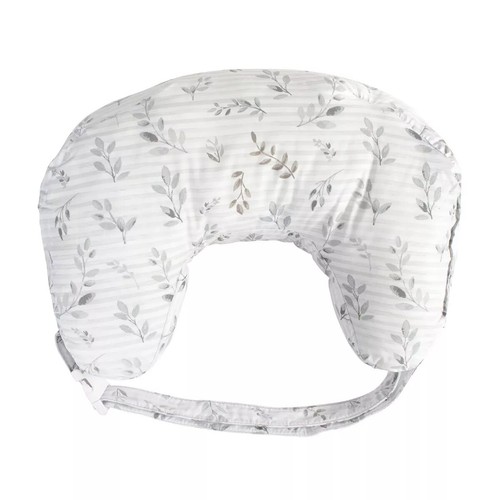 Boppy Best Latch Nursing Pillow Gray Leaf Stripe eBay