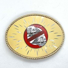 Trainbusters Belt Buckle
