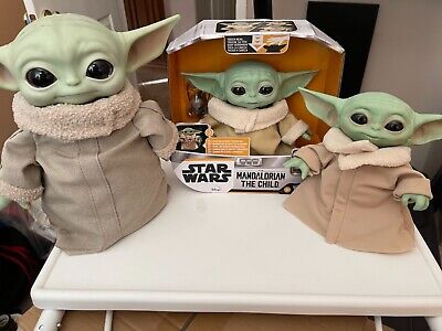 NEW Baby Yoda Doll Star Wars The Mandalorian Animatronic Toy Figure The Child