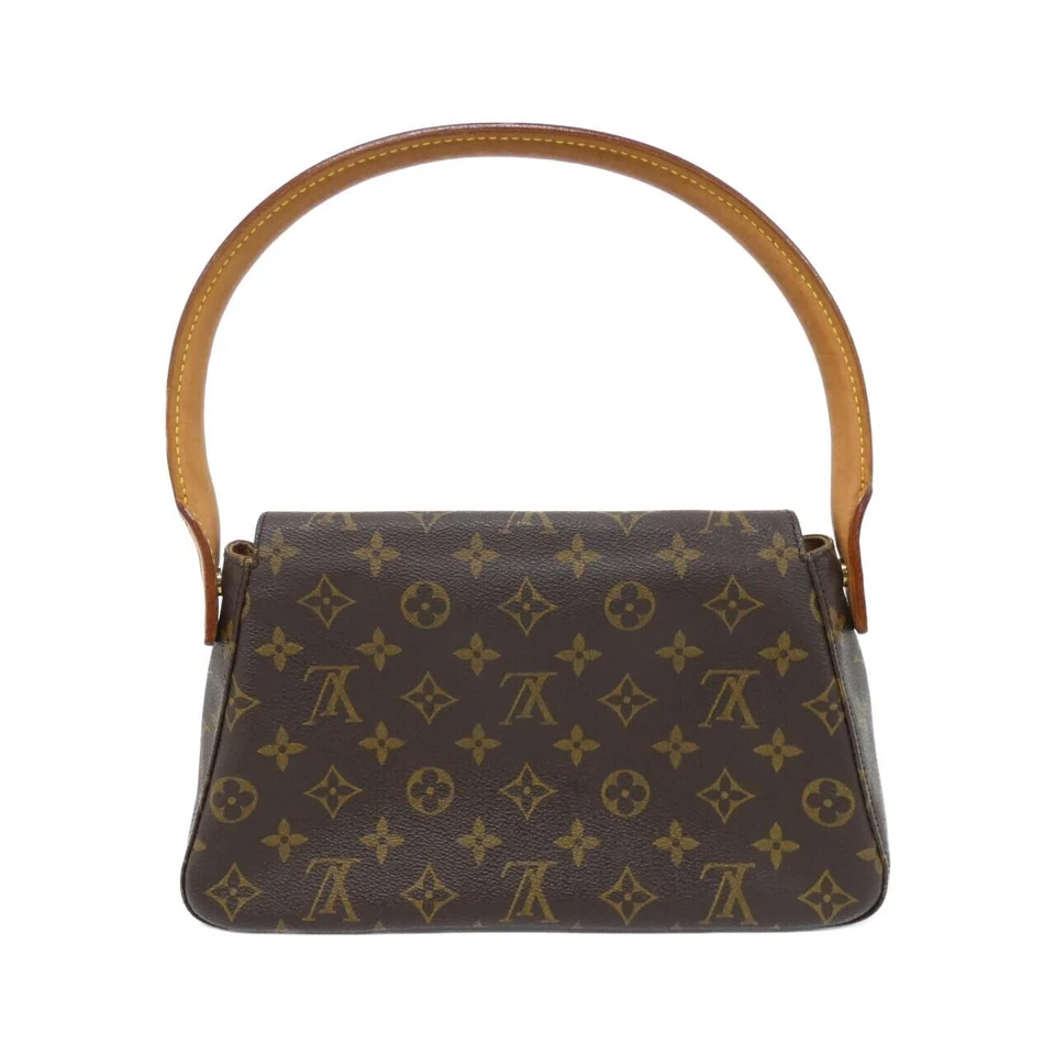 Autêntica bolsa de ombro LOUIS VUITTON monograma mini looping M51147 #270-004-1... - Imagem 2 de 4