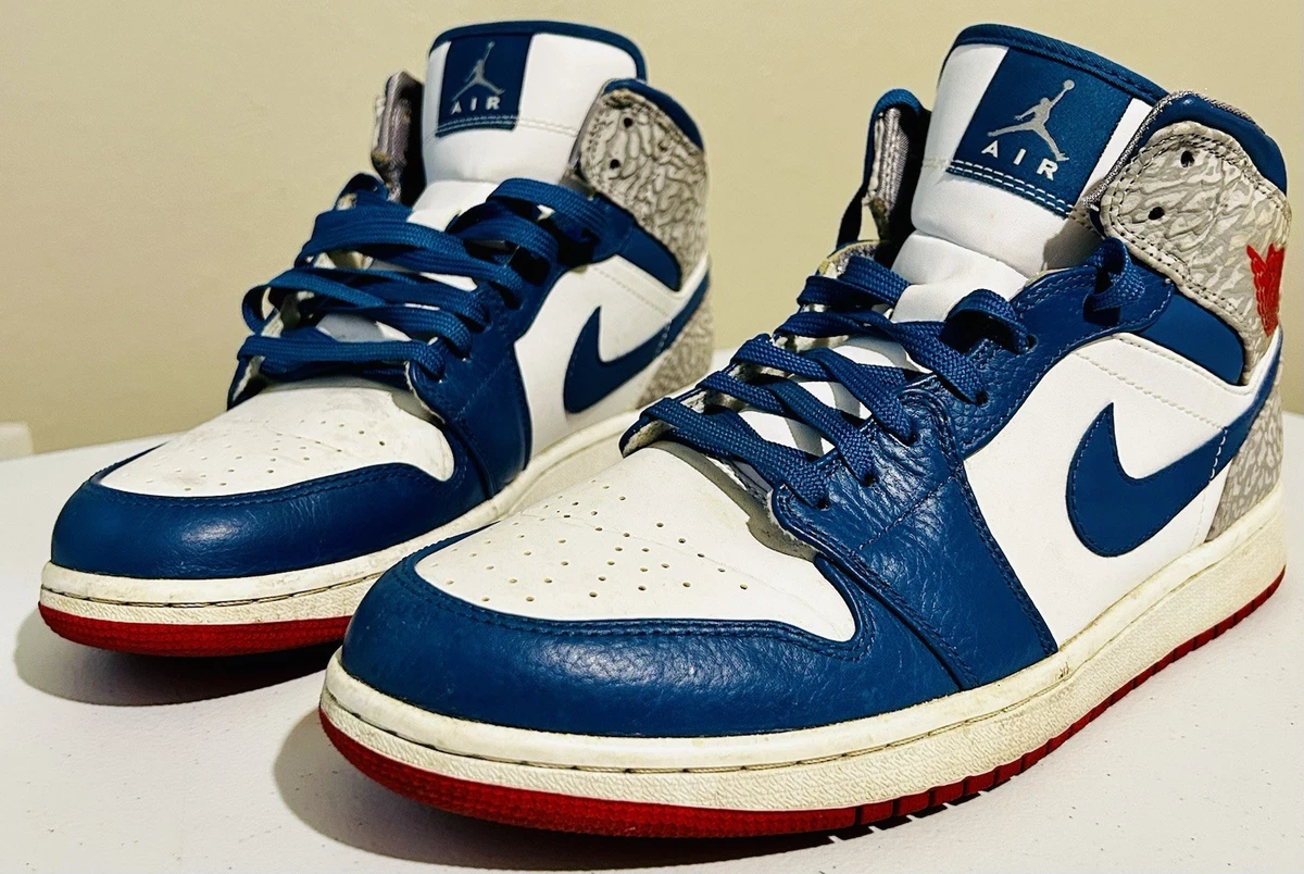 Jordan 1 Mid True Blue | eBay