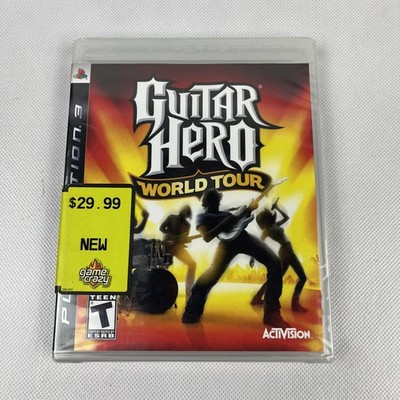 Guitar Hero: World Tour (Sony PlayStation 3 PS3, 2008) Factory Sealed
