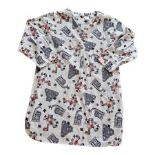 Vintage 90s Simply Basics Cotton Cat Nightgow...