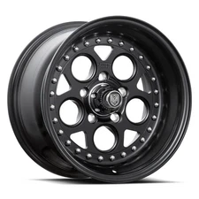 Center Line REV 2.0 Wheels 15x7 (-6, 5x114.3, 81) Black Rims Set of 4