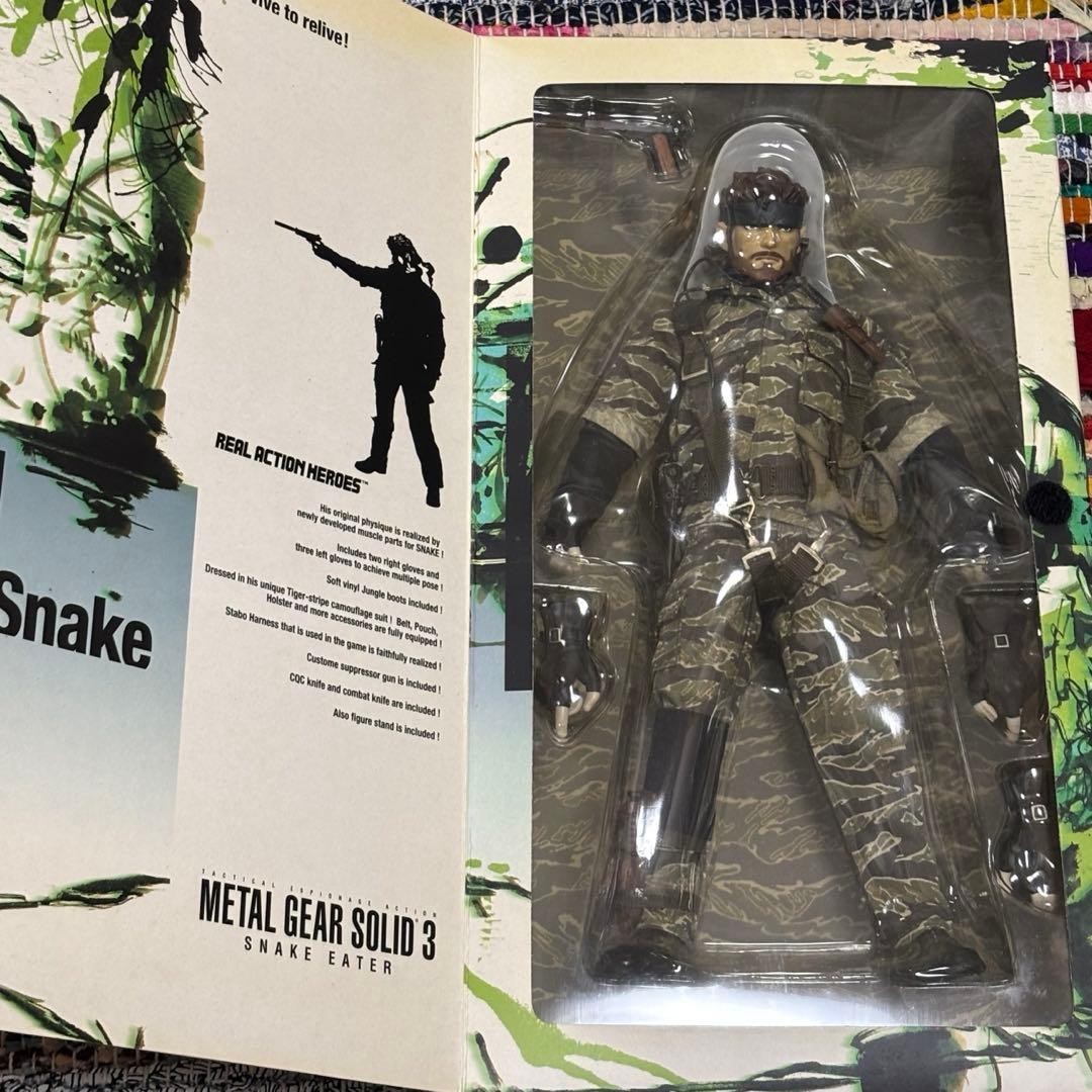Medicom Toy Real Action Heroes RAH Metal Gear Solid 3 Naked Snake