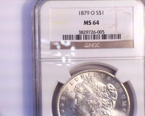 1879-O NGC MS64 Morgan Silver Dollar, Very Nice!!