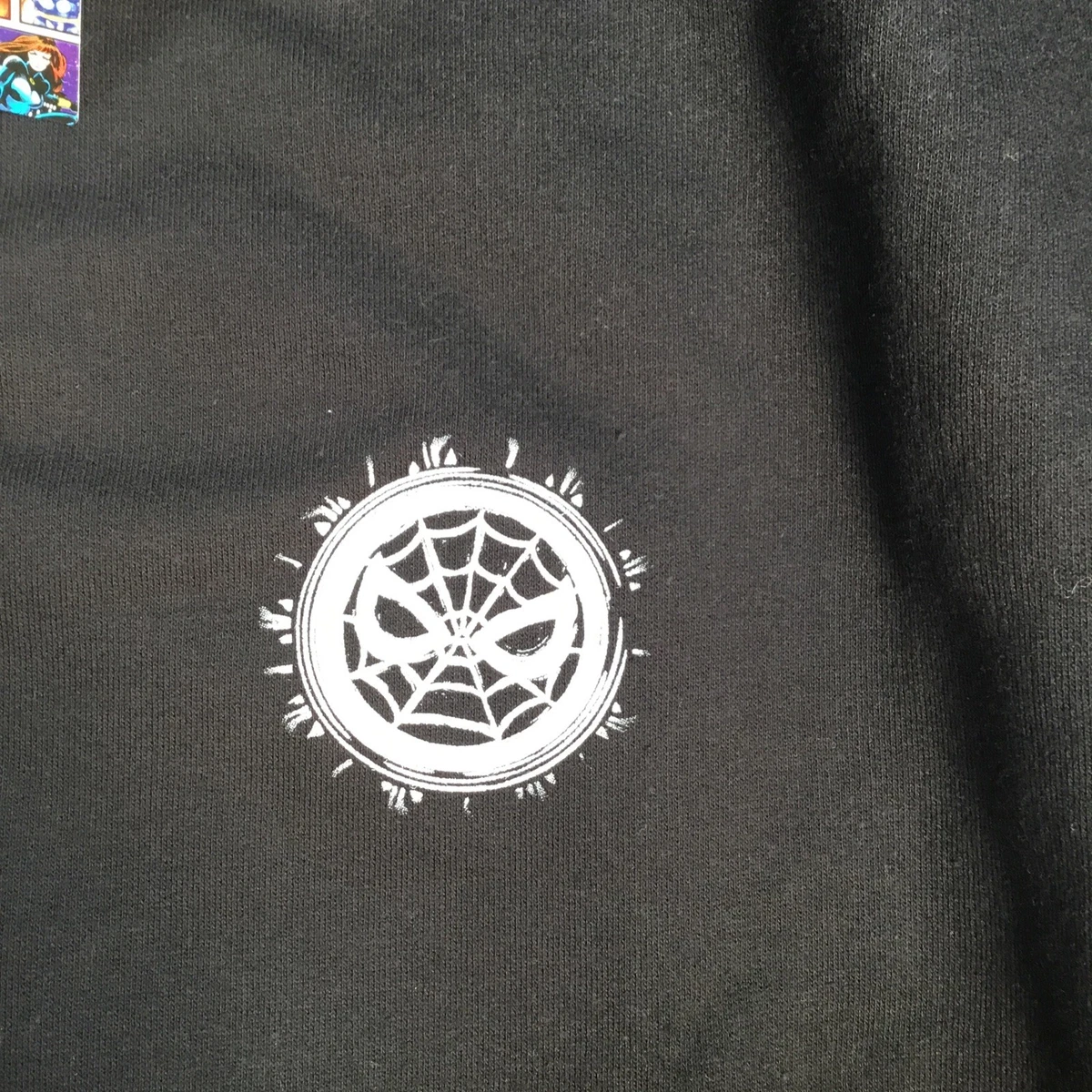 Sudadera con Capucha de Algodón Marvel Spider-Man Talla M Nueva con Etiquetas