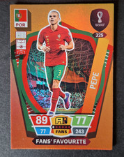Pepe #325 Portugal 2022 Panini Adrenalyn XL World Cup Qatar Card