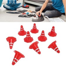 50Pcs Mini Traffic Cone Toys Miniature Traffic Cones for Kids Children RC Remote