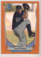 2014 Bowman Draft Top Prospects Chrome Orange Refractor 16/25 Ian Clarkin 6z2